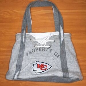 Kansas City Chief's Hoodie Tote Purse by Little Earth